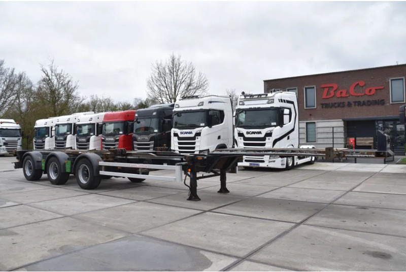 Renders ROC 16.27 CC - X STEERING - BPW AXLES - DISC BRAKES - - Konteineris-vežimus/ Sukeisti kūną puspriekabė: foto 1 Renders ROC 16.27 CC - X STEERING - BPW AXLES - DISC BRAKES - - Konteineris-vežimus/ Sukeisti kūną puspriekabė: foto 1