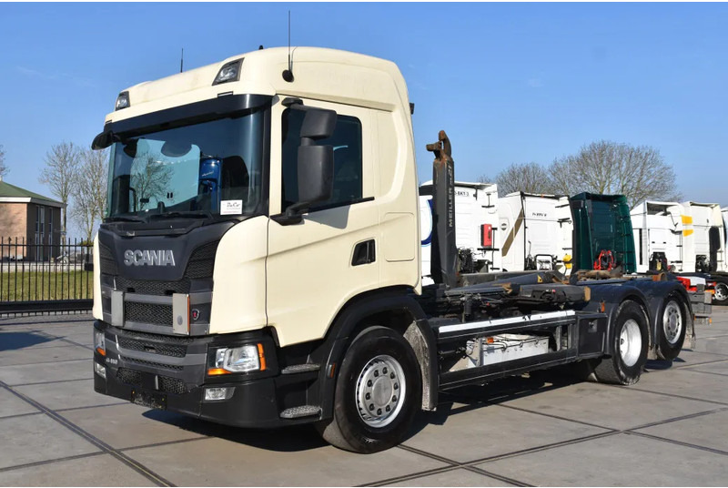 Scania G410 NGS 6x2*4 - HOOKLIFT - 306 TKM - AIRCO - NAVI - WHEELBASE: 455 CM - GOOD CONDITION - - Hook-lift sunkvežimis: foto 2 Scania G410 NGS 6x2*4 - HOOKLIFT - 306 TKM - AIRCO - NAVI - WHEELBASE: 455 CM - GOOD CONDITION - - Hook-lift sunkvežimis: foto 2