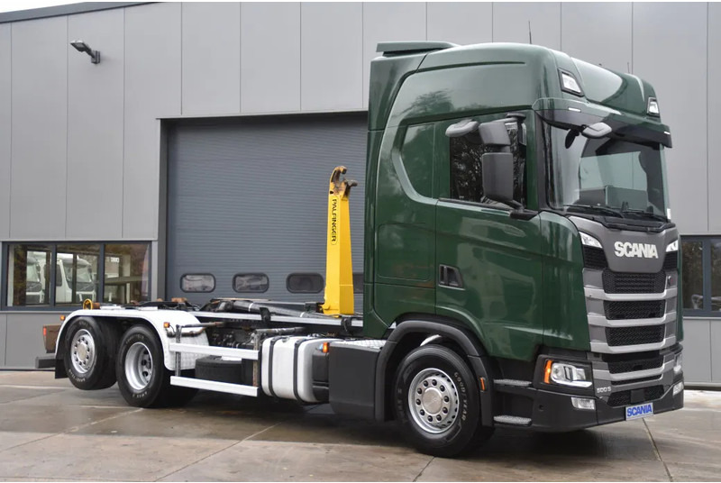 Scania S500 NGS 6x2*4 - HOOKLIFT - RETARDER - 477 TKM - PARK. AIRCO - WHEELBASE: 475 CM - PTO - EXCELLENT CONDITION - - Hook-lift sunkvežimis: foto 2 Scania S500 NGS 6x2*4 - HOOKLIFT - RETARDER - 477 TKM - PARK. AIRCO - WHEELBASE: 475 CM - PTO - EXCELLENT CONDITION - - Hook-lift sunkvežimis: foto 2