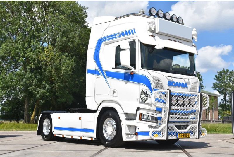 Vilkikas Scania R450 NGS 4x2 - RETARDER - 618 TKM - PARK. AIRCO - 2 x FUEL TANKS - ALCOA'S - LED LIGHTS - TOP CONDITION -: foto 1