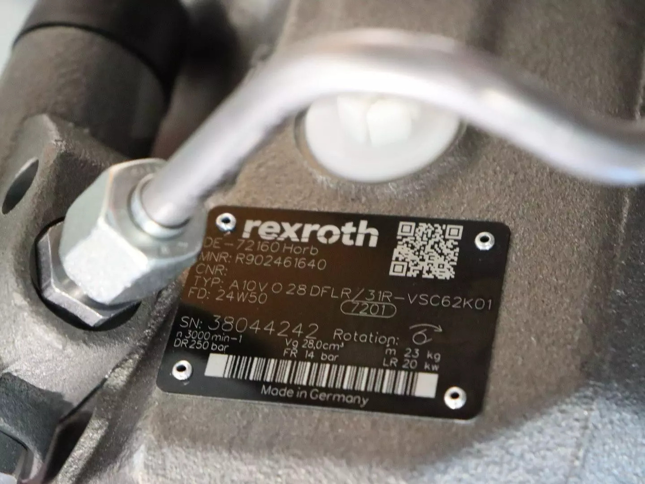 REXROTH A10VO28DFLR/31R-VSC62K01 - Hidraulinis variklis - Statybinė technika: foto 4 REXROTH A10VO28DFLR/31R-VSC62K01 - Hidraulinis variklis - Statybinė technika: foto 4
