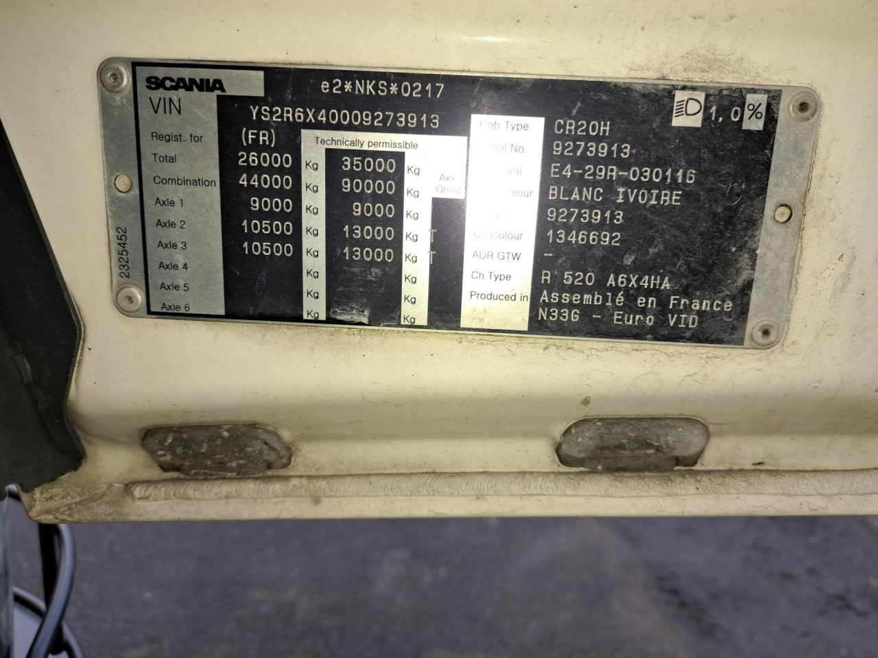 SCANIA SCANIA R520 XT - Vilkikas: foto 4 SCANIA SCANIA R520 XT - Vilkikas: foto 4