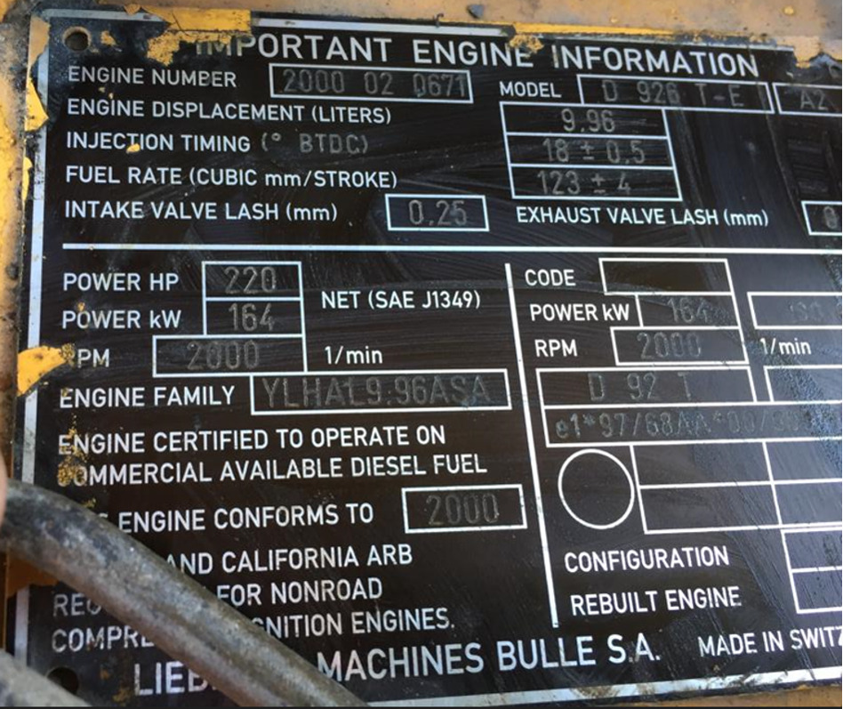 Liebherr R944HDSL - Atsarginės dalys - Vikšrinis ekskavatorius: foto 5 Liebherr R944HDSL - Atsarginės dalys - Vikšrinis ekskavatorius: foto 5