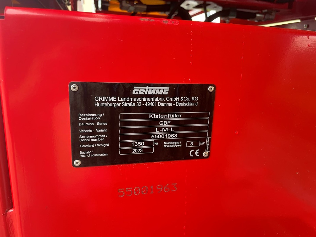 Grimme GBF L-M-L - Rental - Sandėliavimo įranga: foto 2 Grimme GBF L-M-L - Rental - Sandėliavimo įranga: foto 2