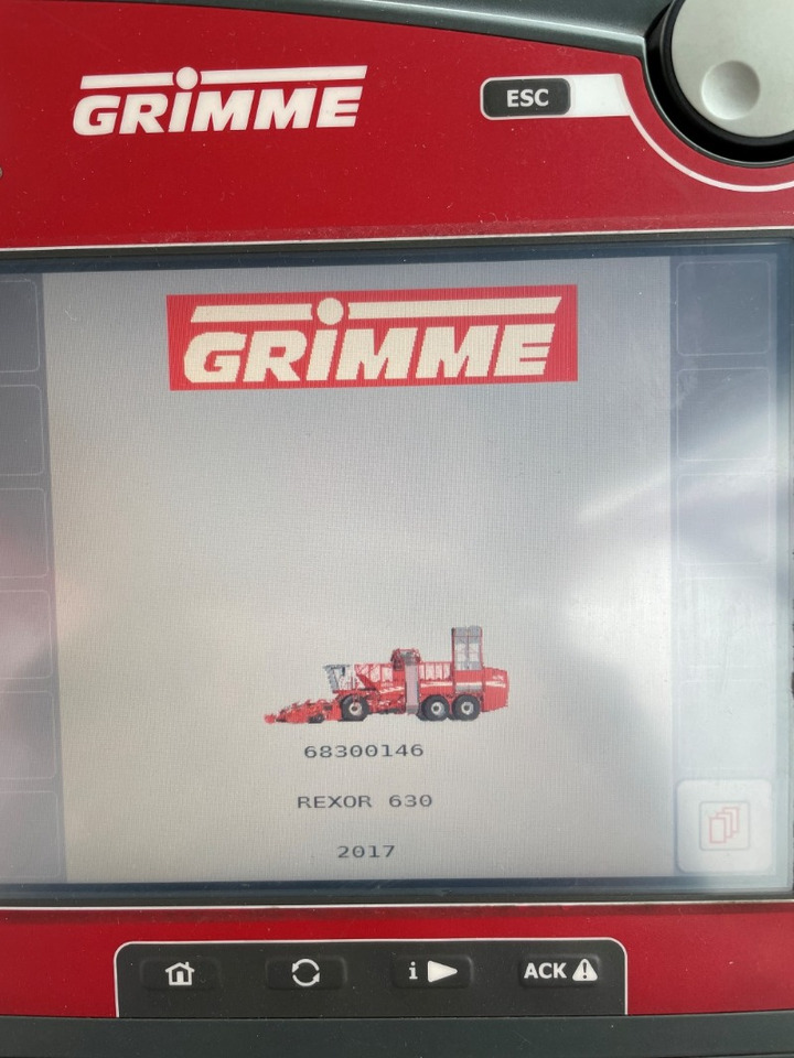 Grimme REXOR 630 Rüttelschar FT - Kombainas: foto 4 Grimme REXOR 630 Rüttelschar FT - Kombainas: foto 4