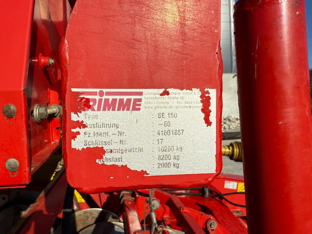 Grimme SE-150-60-NB - Bulvių kombainas: foto 2 Grimme SE-150-60-NB - Bulvių kombainas: foto 2