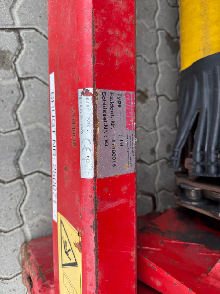 Grimme TH-624 - Sandėliavimo įranga: foto 2 Grimme TH-624 - Sandėliavimo įranga: foto 2