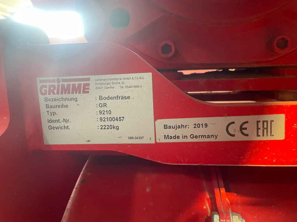 Grimme GR300 - Kombainas: foto 2 Grimme GR300 - Kombainas: foto 2