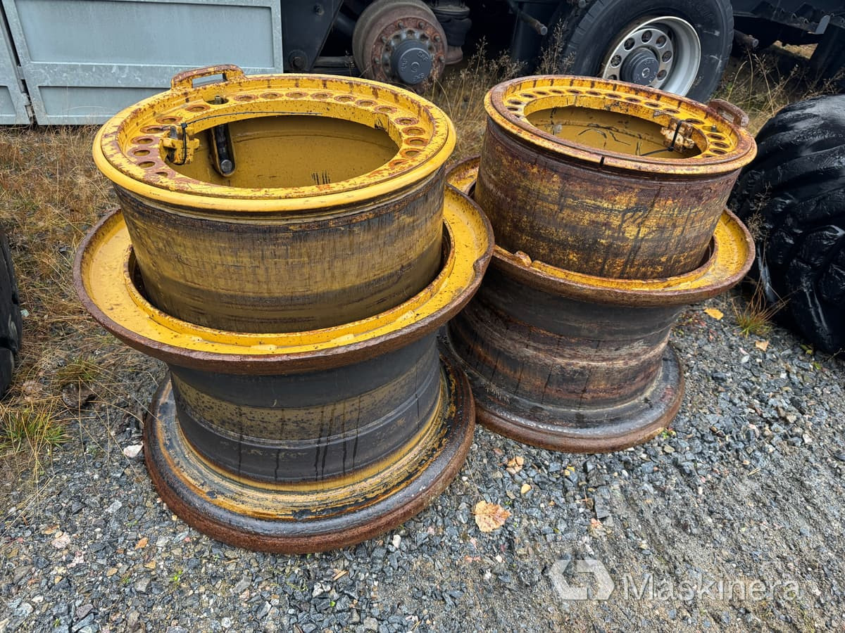 Fälgar, 25 tum - Ratlankis - Statybinė technika: foto 1 Fälgar, 25 tum - Ratlankis - Statybinė technika: foto 1