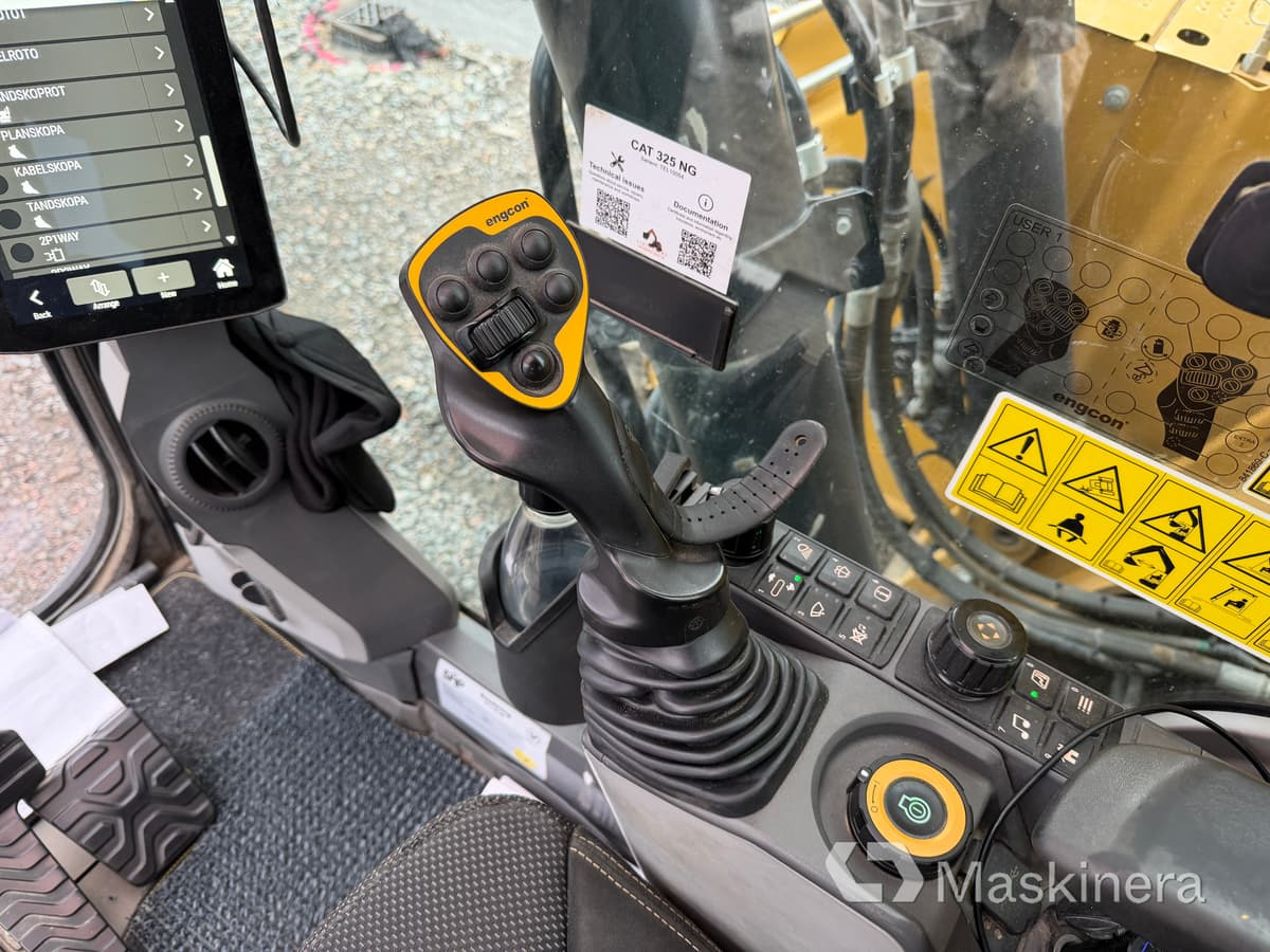 Vikšrinis ekskavatorius Grävmaskin CAT 325: foto 43