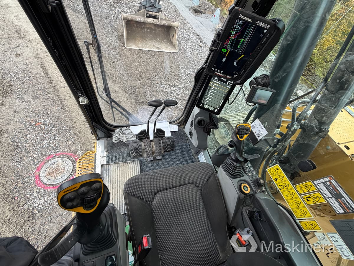 Vikšrinis ekskavatorius Grävmaskin CAT 325: foto 47