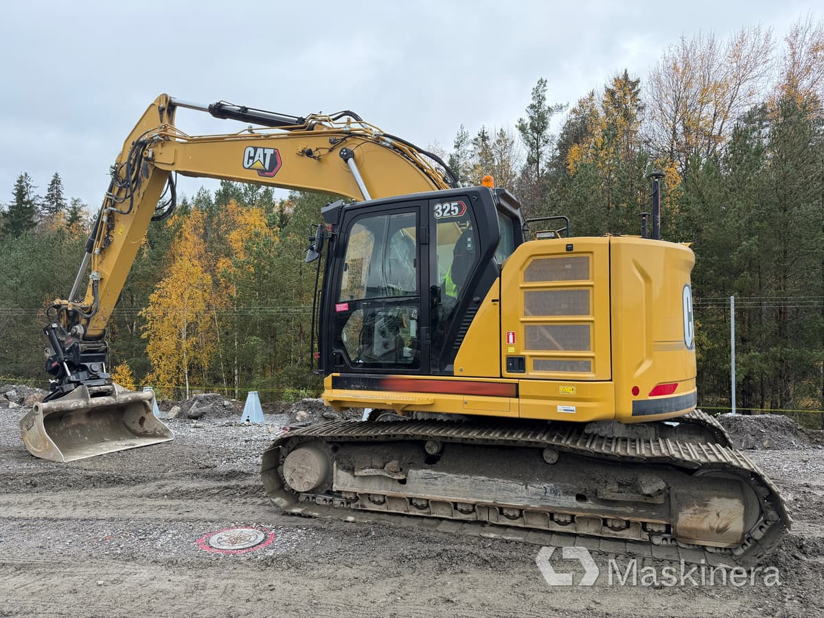 Vikšrinis ekskavatorius Grävmaskin CAT 325: foto 7