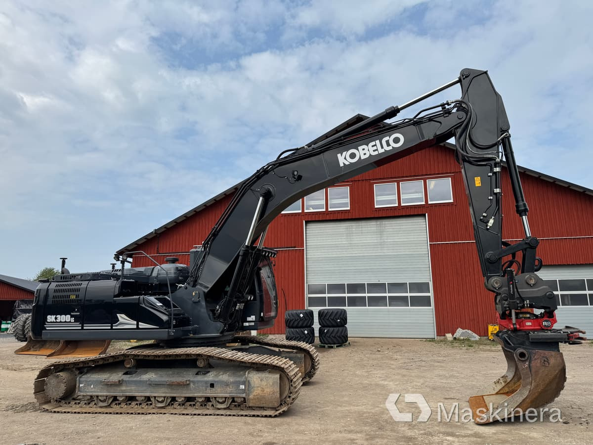 Grävmaskin Kobelco SK300LC med redskap - Vikšrinis ekskavatorius: foto 4 Grävmaskin Kobelco SK300LC med redskap - Vikšrinis ekskavatorius: foto 4