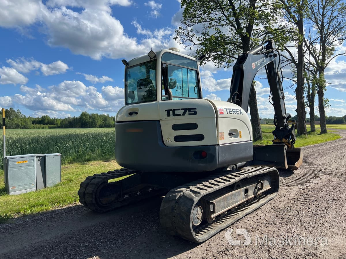 Grävmaskin Terex TC75 - Vikšrinis ekskavatorius: foto 5 Grävmaskin Terex TC75 - Vikšrinis ekskavatorius: foto 5