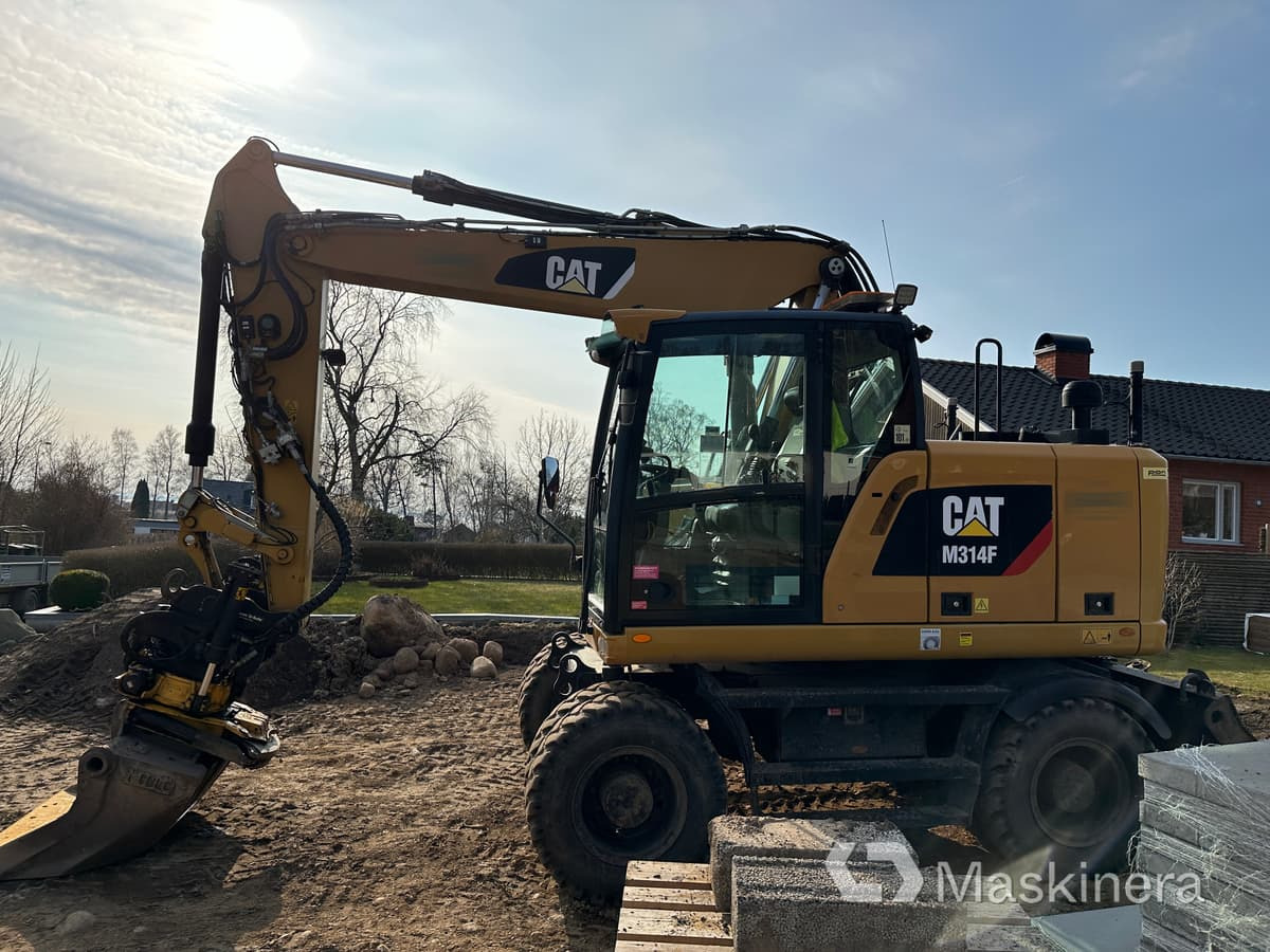 Hjulgrävare Cat M314F + redskap/vagn/grävsystem - Vikšrinis ekskavatorius: foto 5 Hjulgrävare Cat M314F + redskap/vagn/grävsystem - Vikšrinis ekskavatorius: foto 5