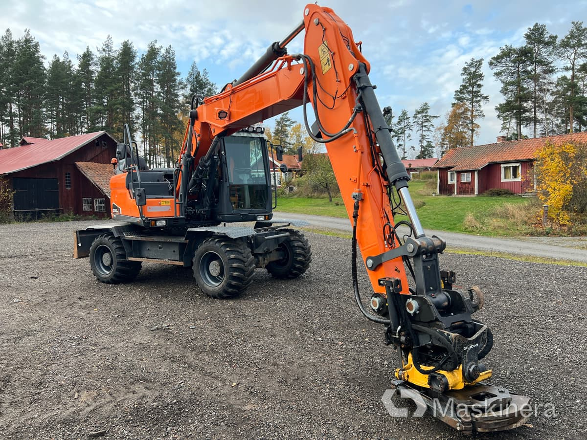 Hjulgrävare Doosan DX140-5 - Vikšrinis ekskavatorius: foto 3 Hjulgrävare Doosan DX140-5 - Vikšrinis ekskavatorius: foto 3