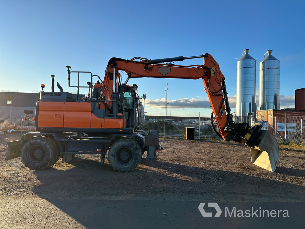 Hjulgrävare Doosan DX160W-5 - Vikšrinis ekskavatorius: foto 4 Hjulgrävare Doosan DX160W-5 - Vikšrinis ekskavatorius: foto 4
