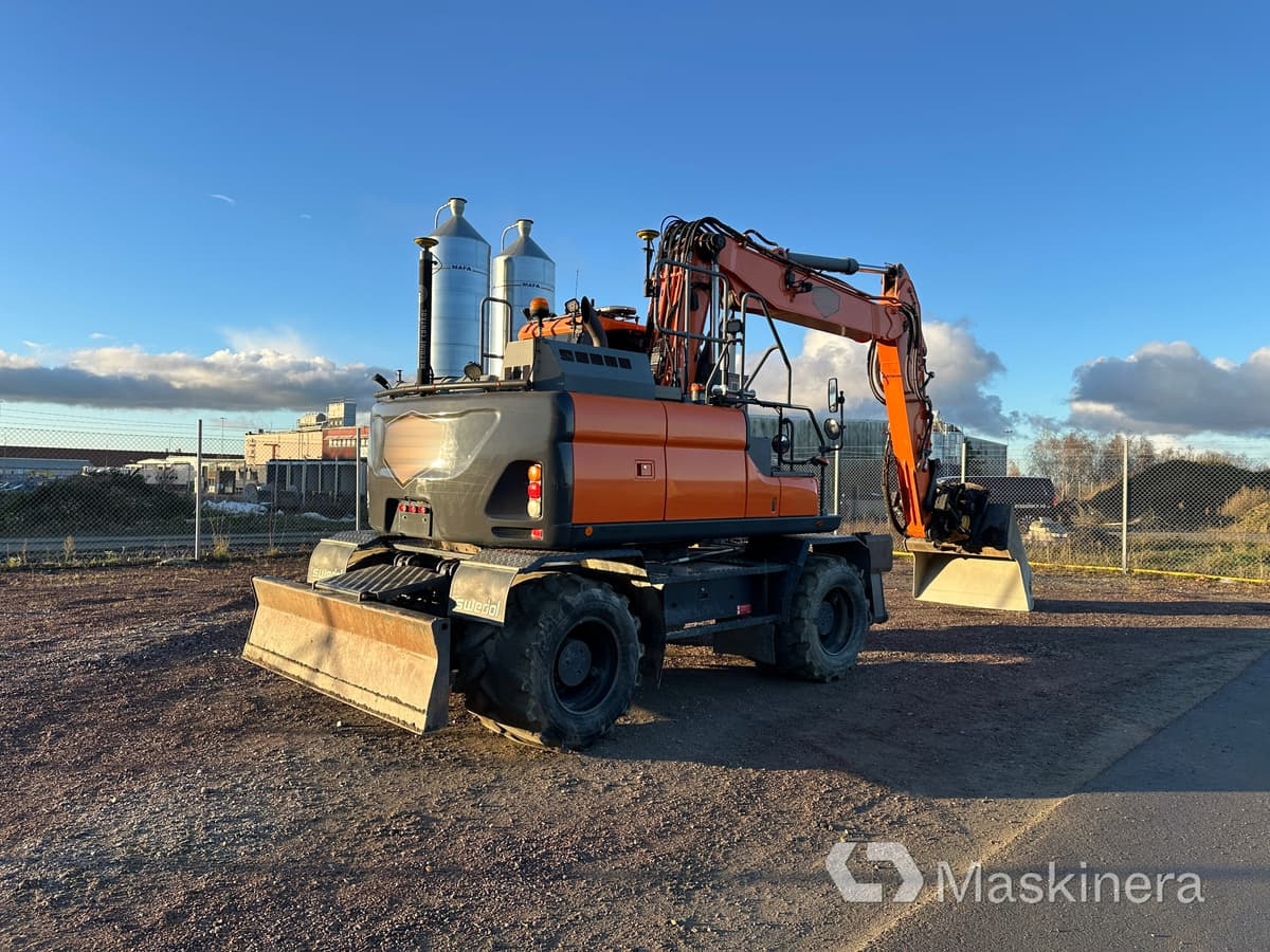 Hjulgrävare Doosan DX160W-5 - Vikšrinis ekskavatorius: foto 5 Hjulgrävare Doosan DX160W-5 - Vikšrinis ekskavatorius: foto 5
