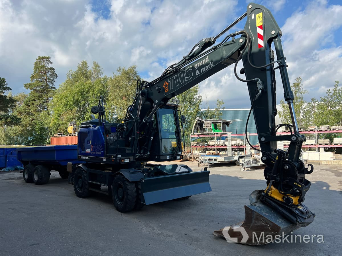 Hjulgrävare Hyundai HW170A CR med tillbehör - Vikšrinis ekskavatorius: foto 3 Hjulgrävare Hyundai HW170A CR med tillbehör - Vikšrinis ekskavatorius: foto 3