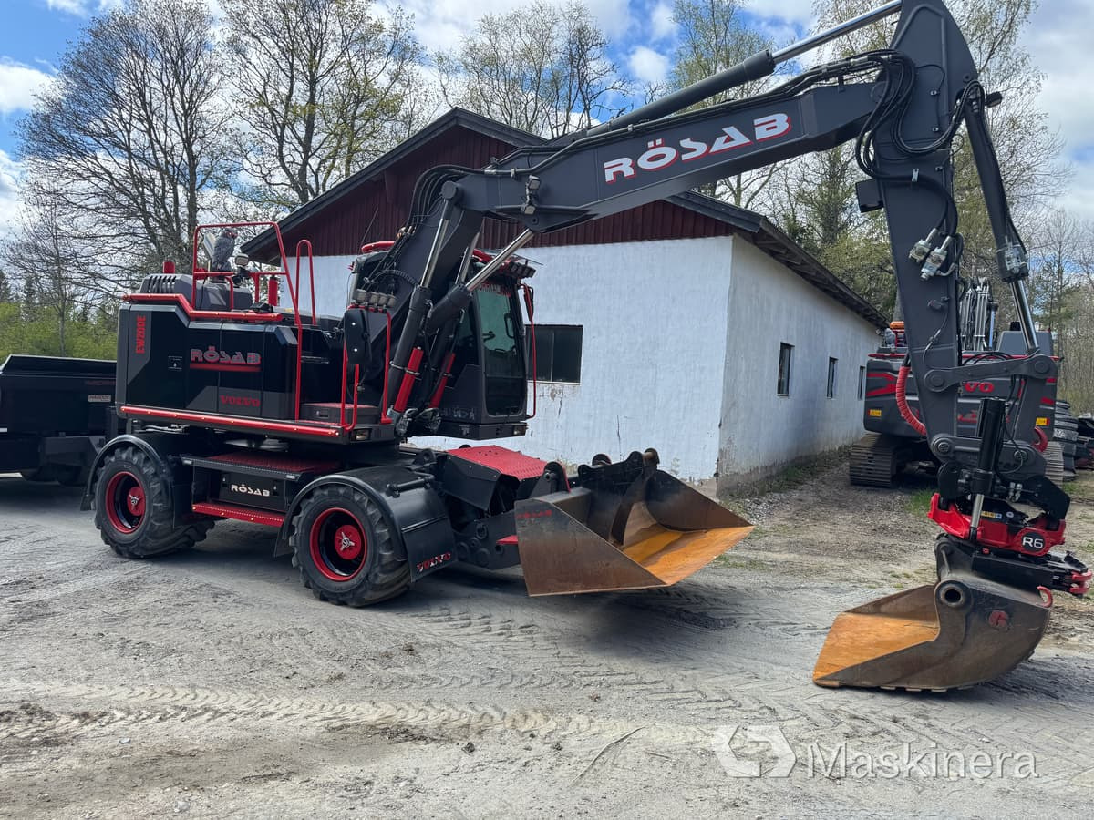 Hjulgrävare Volvo EW160E med kärra - Vikšrinis ekskavatorius: foto 4 Hjulgrävare Volvo EW160E med kärra - Vikšrinis ekskavatorius: foto 4