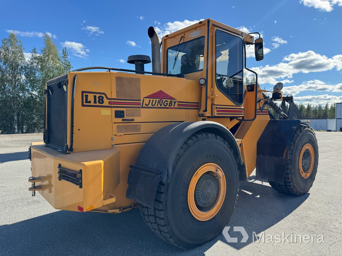 Hjullastare Ljungby L18 med våg - Ratinis krautuvas: foto 5 Hjullastare Ljungby L18 med våg - Ratinis krautuvas: foto 5