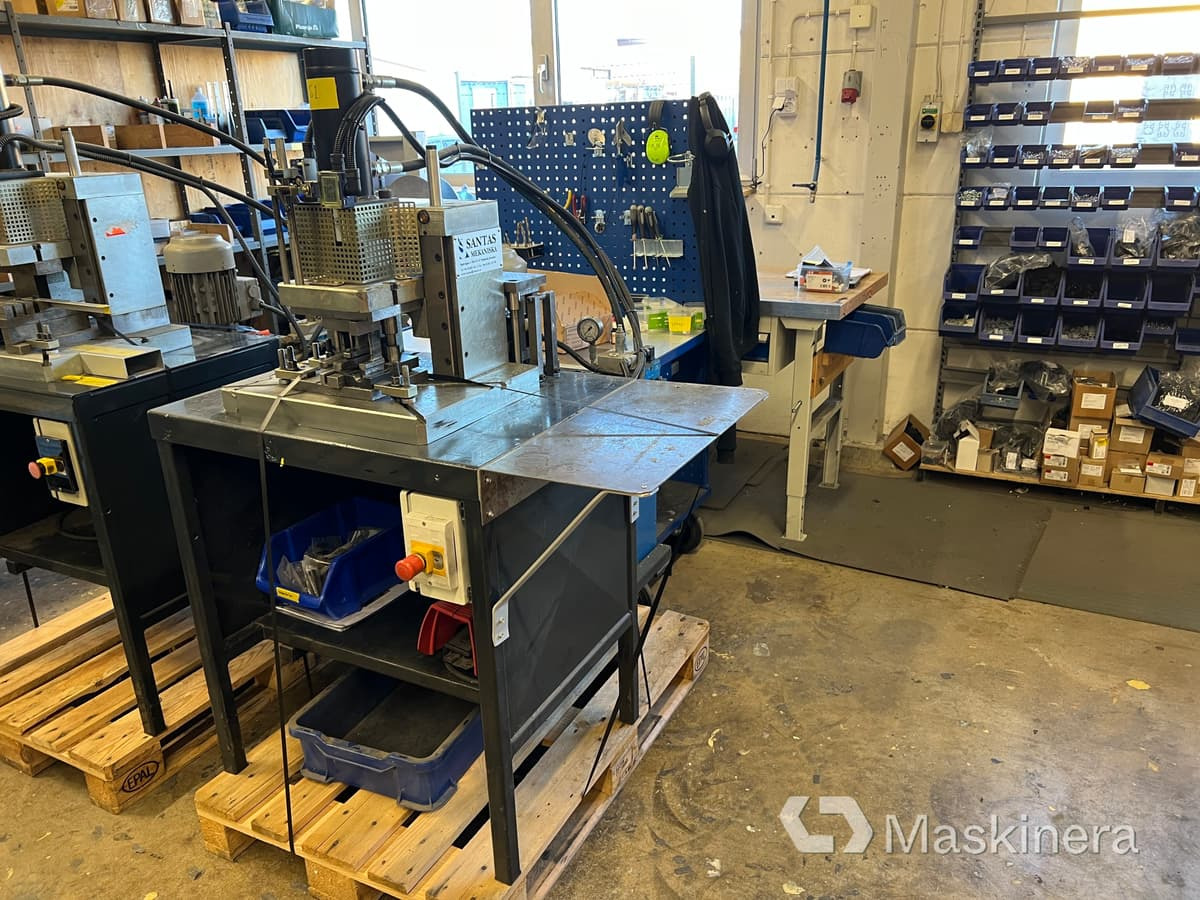 Hydraulisk press Santas Mekaniska DS88 - Lenkimo presas: foto 2 Hydraulisk press Santas Mekaniska DS88 - Lenkimo presas: foto 2