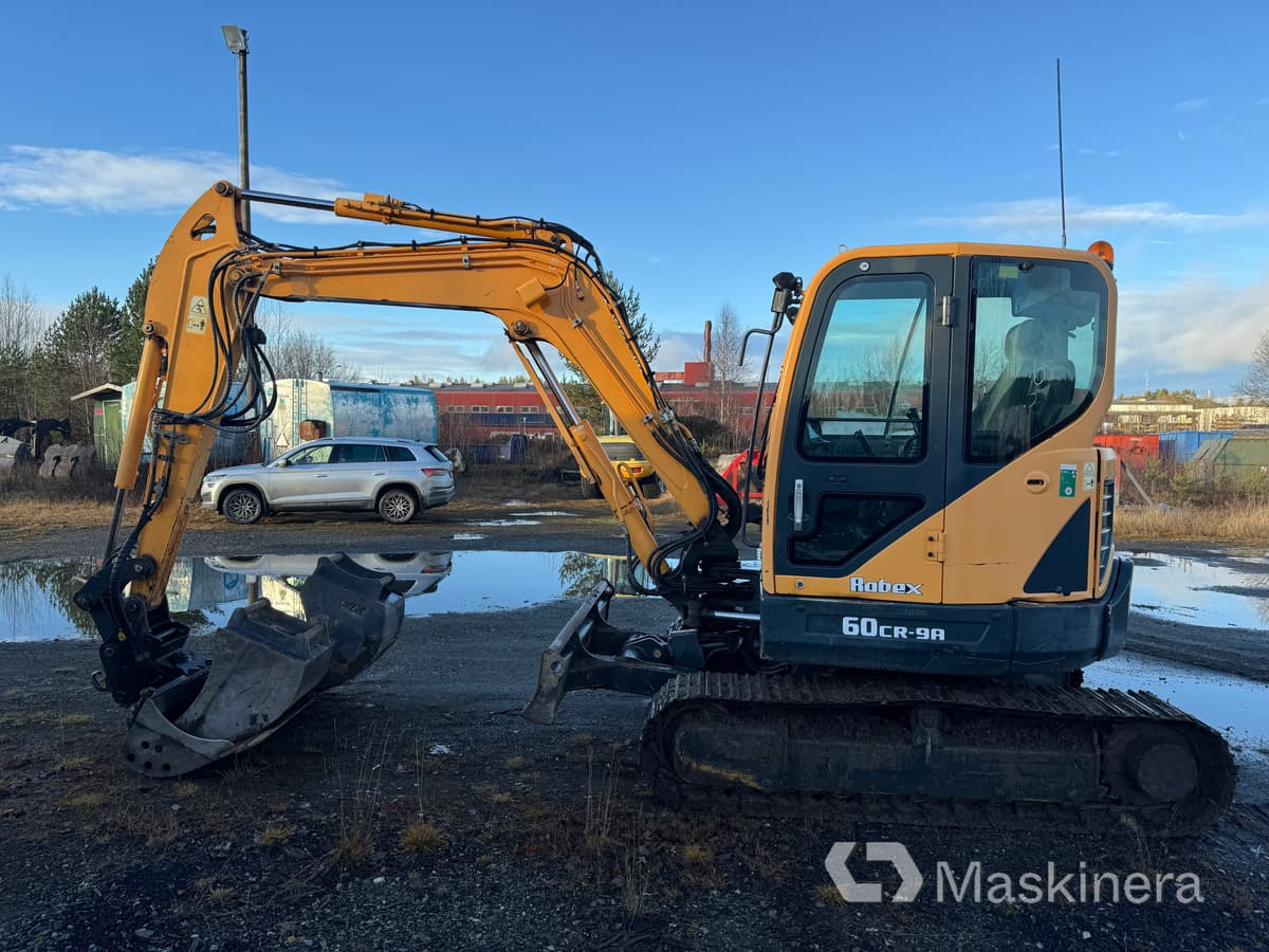 Hyundai Robex 60 CR - 9A Grävmaskin Hyundai Robex 60CR-9A med tillbehör - Vikšrinis ekskavatorius: foto 2 Hyundai Robex 60 CR - 9A Grävmaskin Hyundai Robex 60CR-9A med tillbehör - Vikšrinis ekskavatorius: foto 2