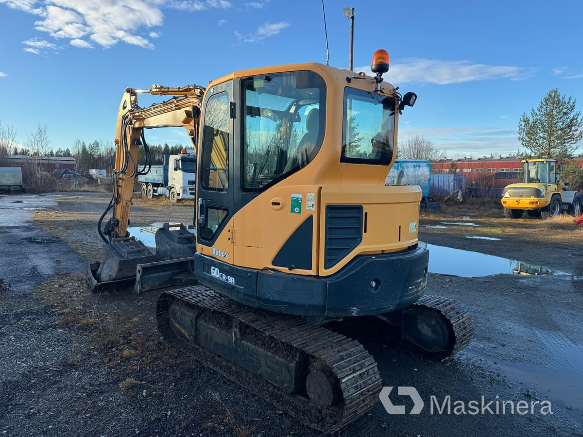 Hyundai Robex 60 CR - 9A Grävmaskin Hyundai Robex 60CR-9A med tillbehör - Vikšrinis ekskavatorius: foto 3 Hyundai Robex 60 CR - 9A Grävmaskin Hyundai Robex 60CR-9A med tillbehör - Vikšrinis ekskavatorius: foto 3