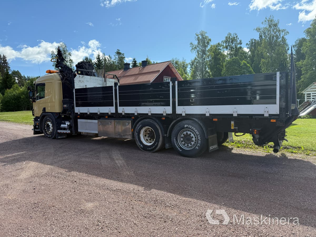 Kranbil Scania 114G - Platforminis/ Bortinis sunkvežimis, Sunkvežimis su kranu: foto 3 Kranbil Scania 114G - Platforminis/ Bortinis sunkvežimis, Sunkvežimis su kranu: foto 3