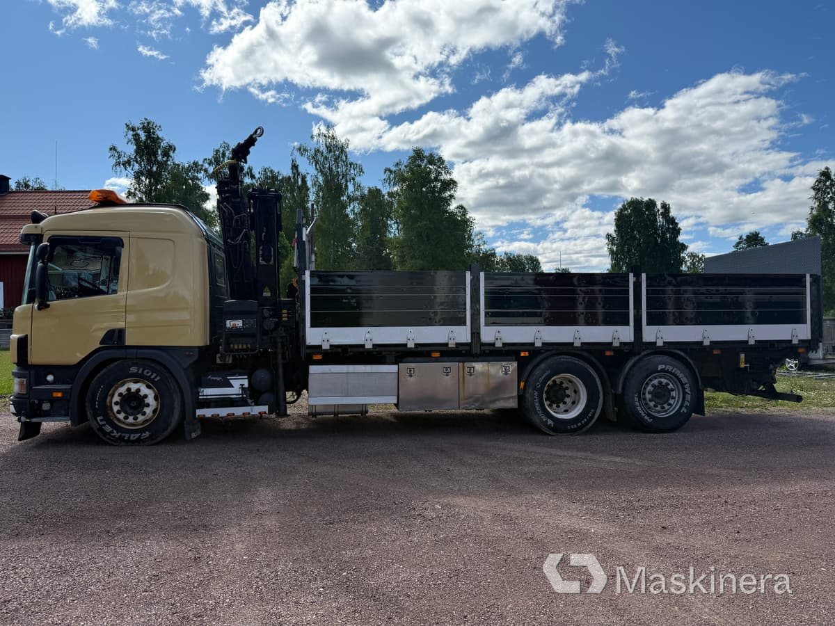 Kranbil Scania 114G - Platforminis/ Bortinis sunkvežimis, Sunkvežimis su kranu: foto 2 Kranbil Scania 114G - Platforminis/ Bortinis sunkvežimis, Sunkvežimis su kranu: foto 2