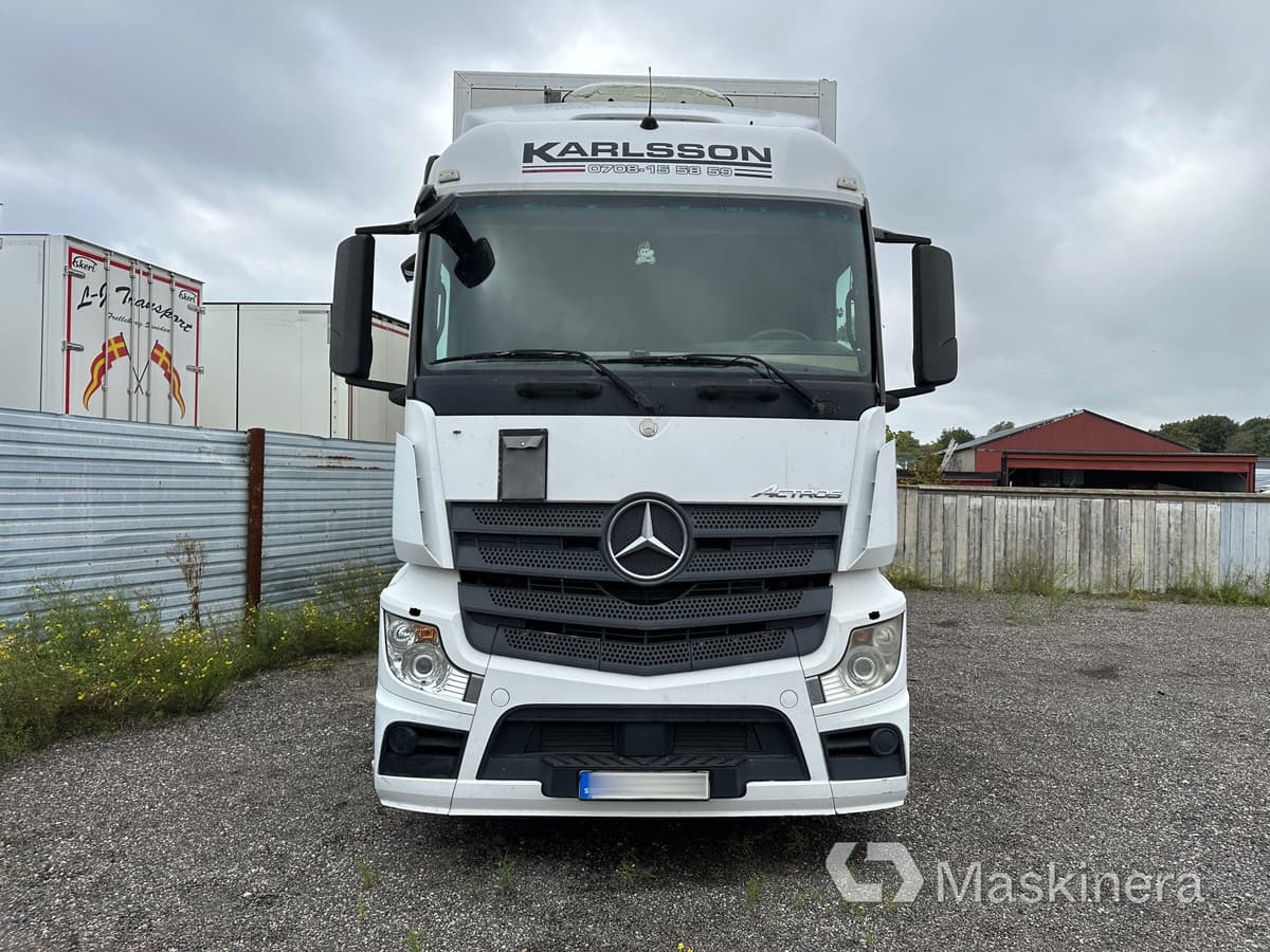 Lastbil Mercedes-Benz Actros - Furgonas sunkvežimis: foto 2 Lastbil Mercedes-Benz Actros - Furgonas sunkvežimis: foto 2