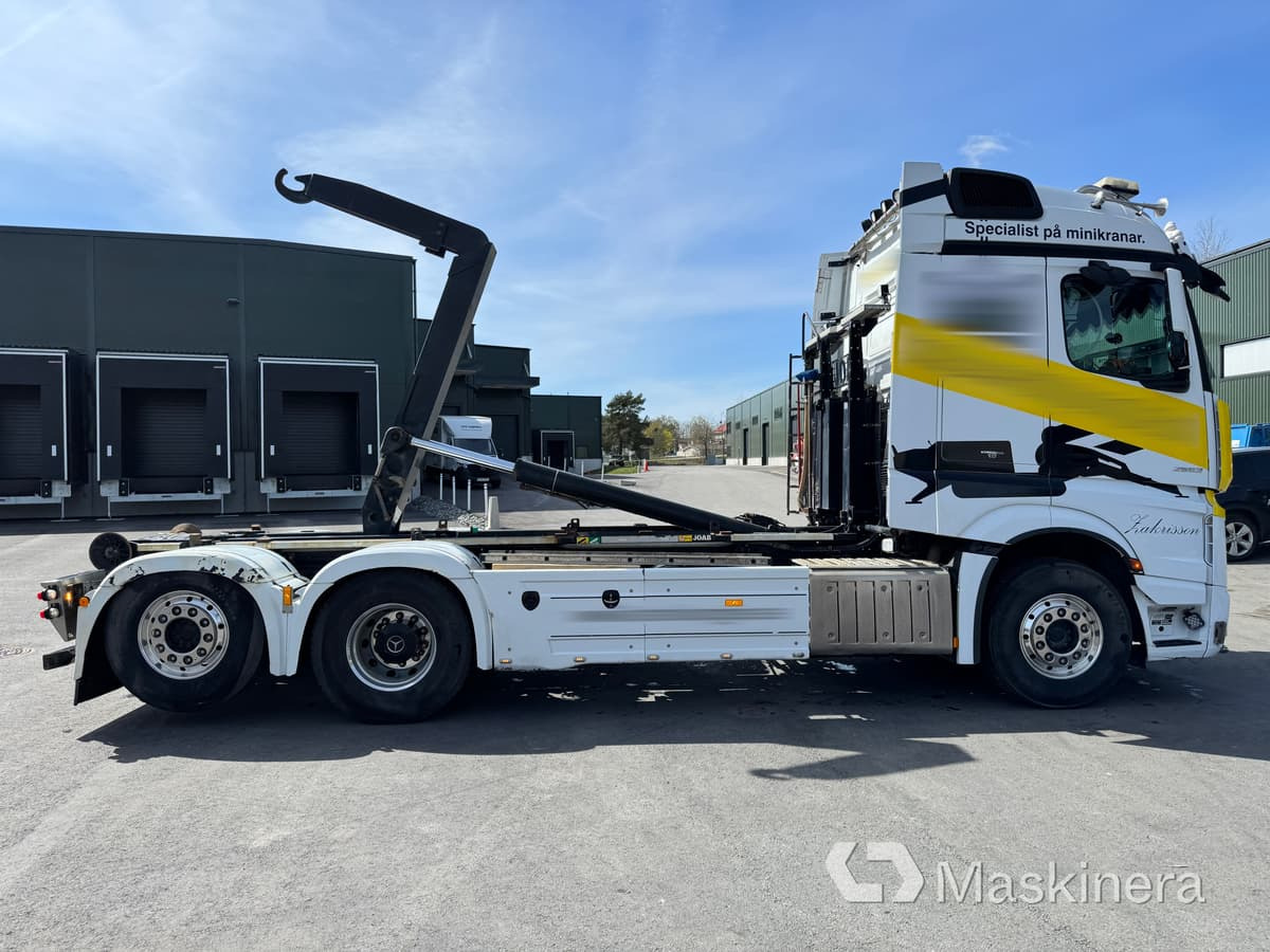 Lastväxlare Mercedes-Benz Actros - Hook-lift sunkvežimis: foto 5 Lastväxlare Mercedes-Benz Actros - Hook-lift sunkvežimis: foto 5