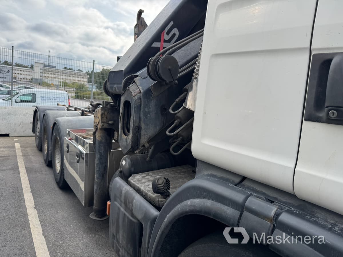 Lastväxlare Scania G400LB8X4*4HNA med HIAB kran - Hook-lift sunkvežimis, Sunkvežimis su kranu: foto 5 Lastväxlare Scania G400LB8X4*4HNA med HIAB kran - Hook-lift sunkvežimis, Sunkvežimis su kranu: foto 5