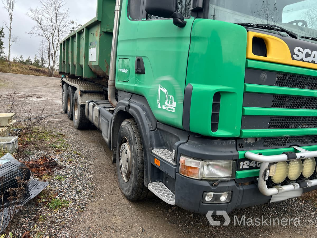 Hook-lift sunkvežimis Lastväxlare Scania R124GB8X4: foto 13