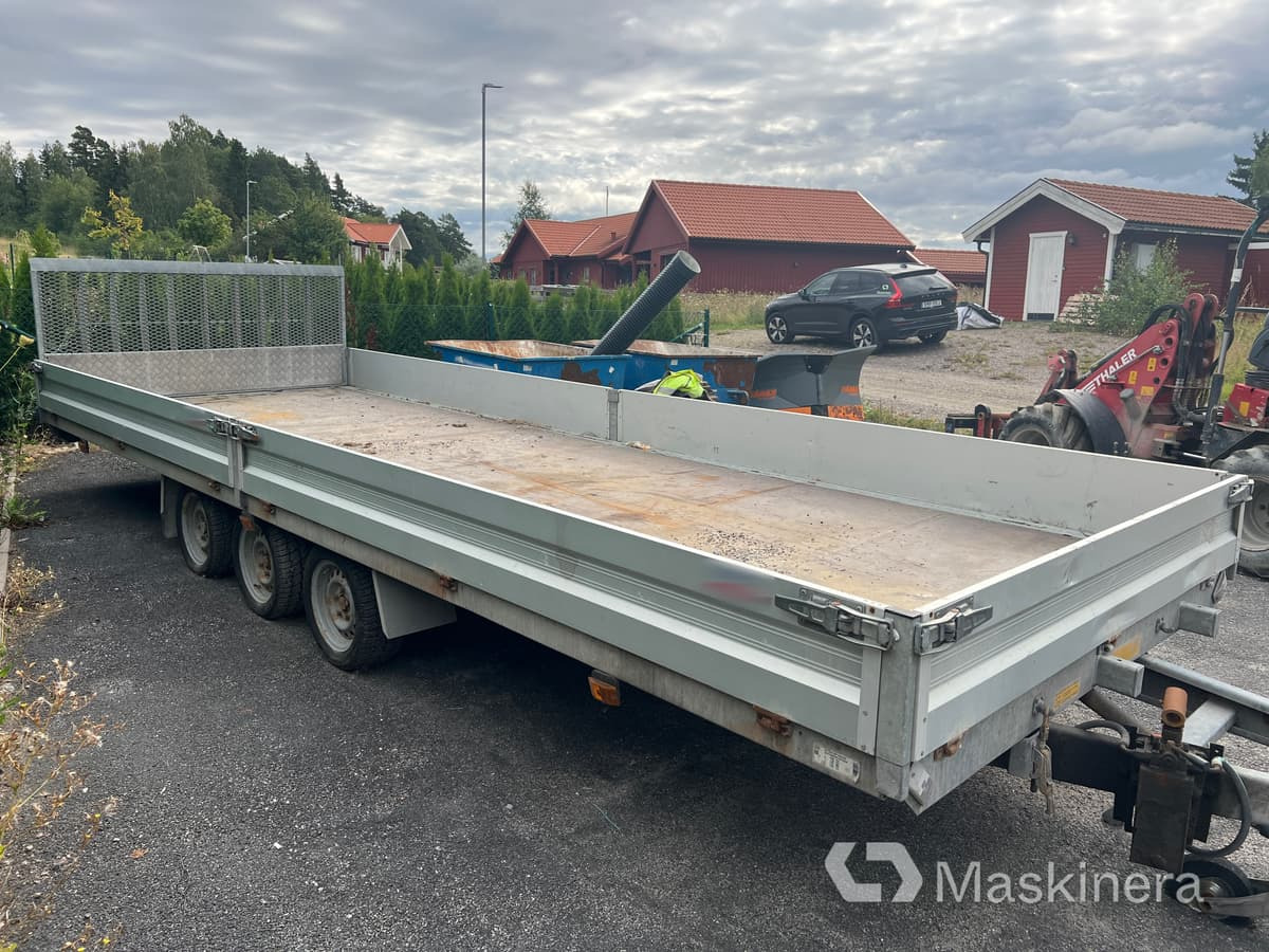 Multisläp De Forenede Trailerfabri 3500 U6 - Platforminė/ Bortinė priekaba: foto 4 Multisläp De Forenede Trailerfabri 3500 U6 - Platforminė/ Bortinė priekaba: foto 4
