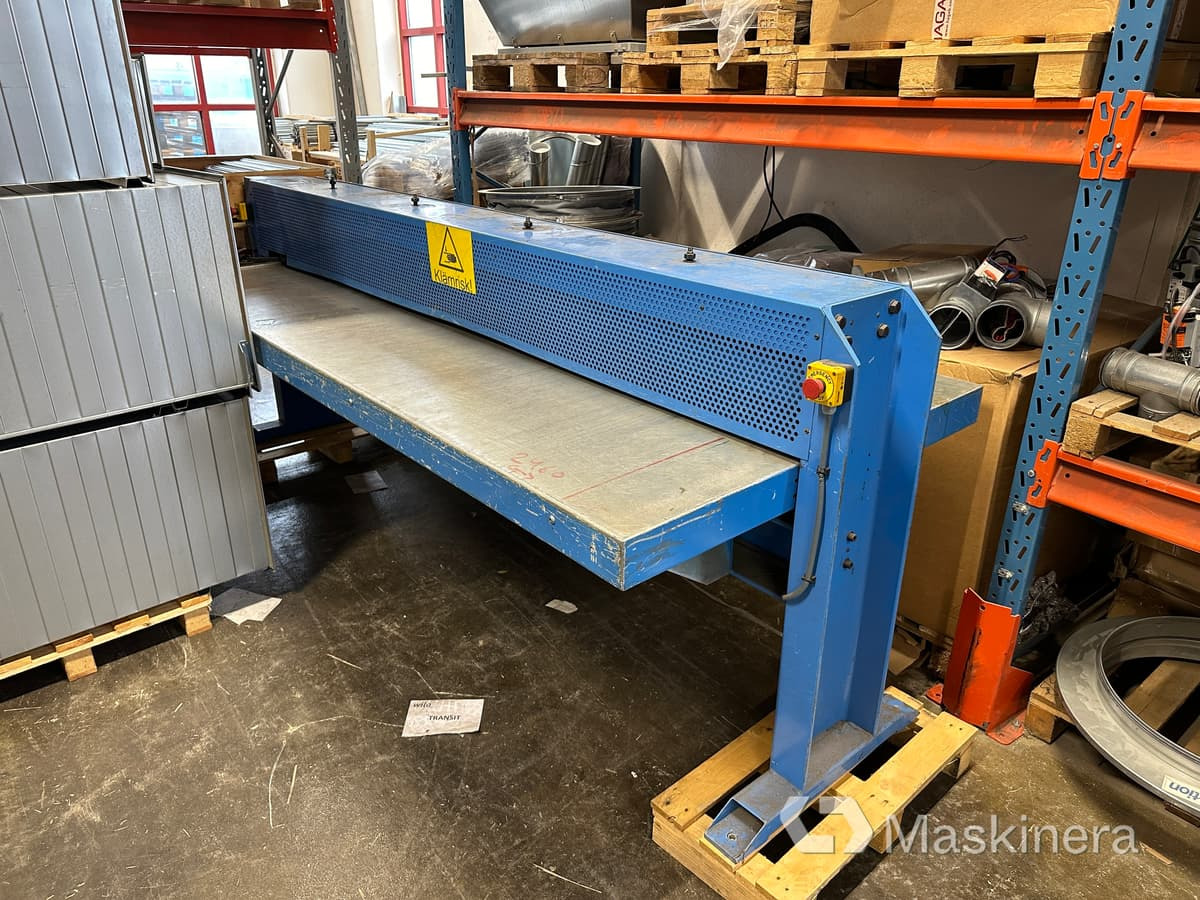 Plåtförstyvningsmaskin Spiro TPM 2500 - Pramoninė įranga: foto 1 Plåtförstyvningsmaskin Spiro TPM 2500 - Pramoninė įranga: foto 1