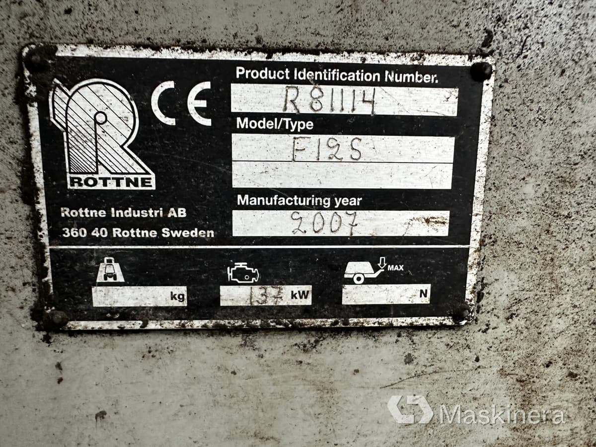 Forvarderis Rottne F12S Skotare Rottne Solid F12S: foto 22