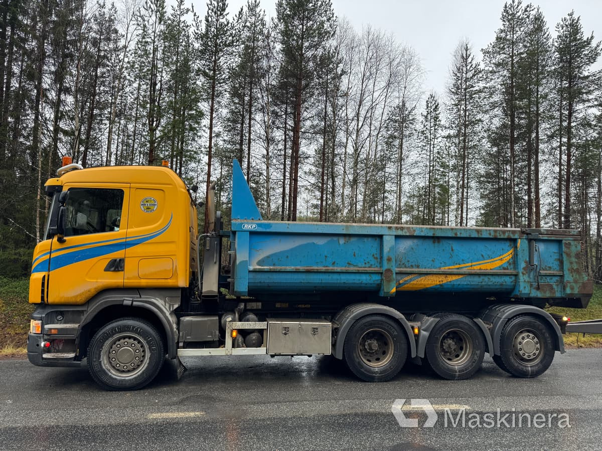 Scania R500LB8X4*4HHA Kassett bil Scania R500 tridem med vagn - Savivartis sunkvežimis: foto 3 Scania R500LB8X4*4HHA Kassett bil Scania R500 tridem med vagn - Savivartis sunkvežimis: foto 3