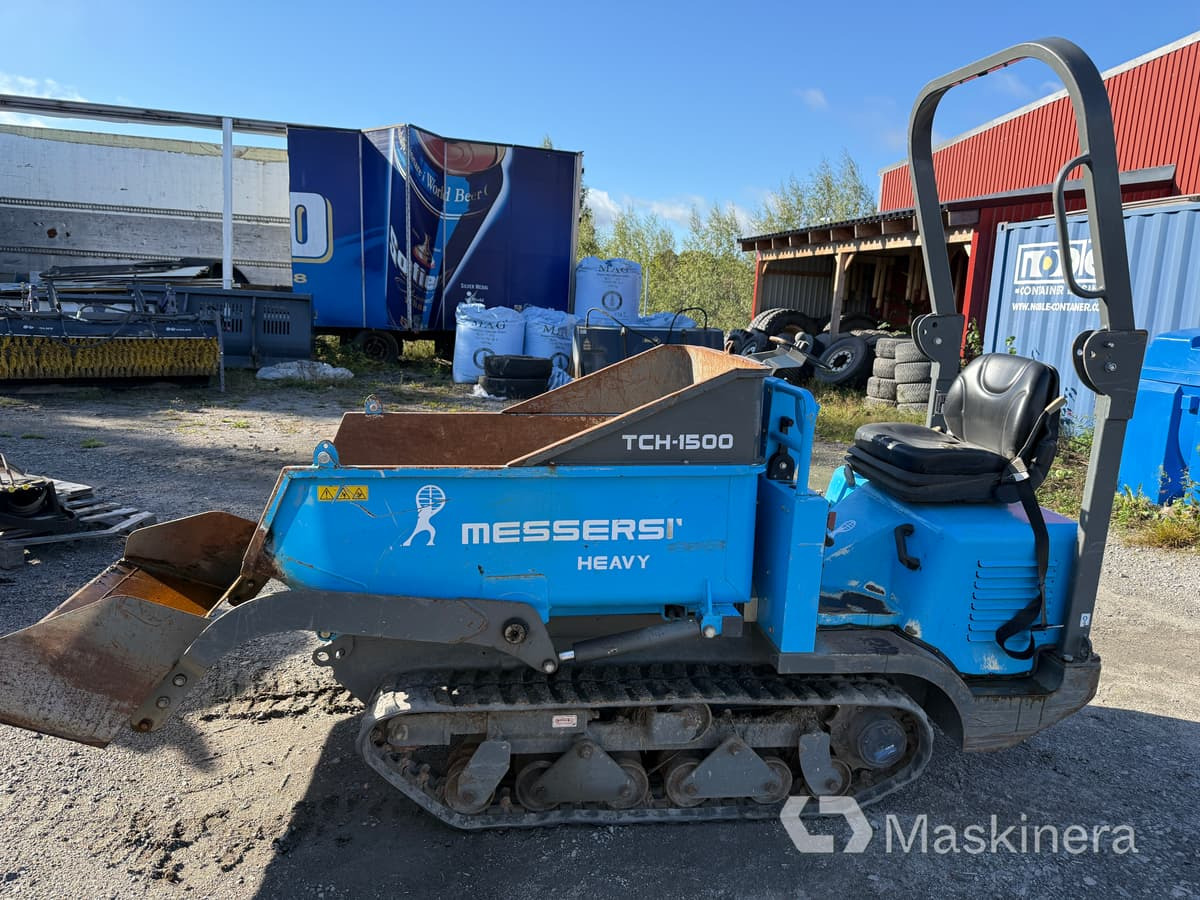 Självlastande Dumper Messersi TCH-1500/BT - Vikšrinis savivartis: foto 2 Självlastande Dumper Messersi TCH-1500/BT - Vikšrinis savivartis: foto 2