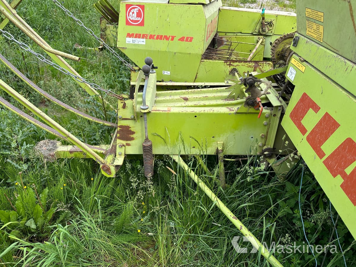Småbalspress Claas Markant 40 - Stačiakampių ryšulių presas: foto 5 Småbalspress Claas Markant 40 - Stačiakampių ryšulių presas: foto 5