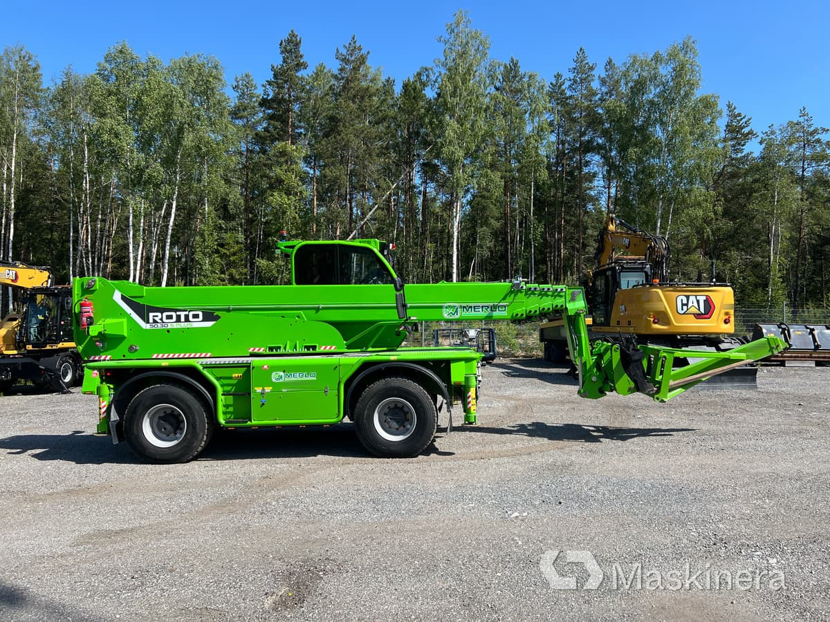Teleskoplastare Merlo Roto 50.30S Plus med tillbehör - Teleskopinis krautuvas: foto 5 Teleskoplastare Merlo Roto 50.30S Plus med tillbehör - Teleskopinis krautuvas: foto 5