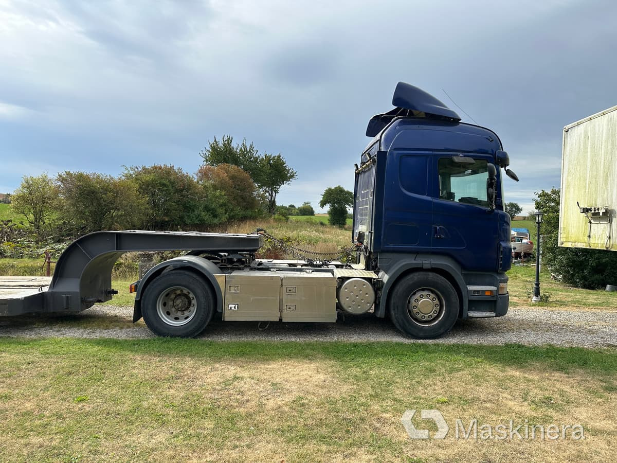 Scania R420 highline A-traktor Scania + 2 släp - Vilkikas, Platforminė/ Bortinė puspriekabė: foto 4 Scania R420 highline A-traktor Scania + 2 släp - Vilkikas, Platforminė/ Bortinė puspriekabė: foto 4
