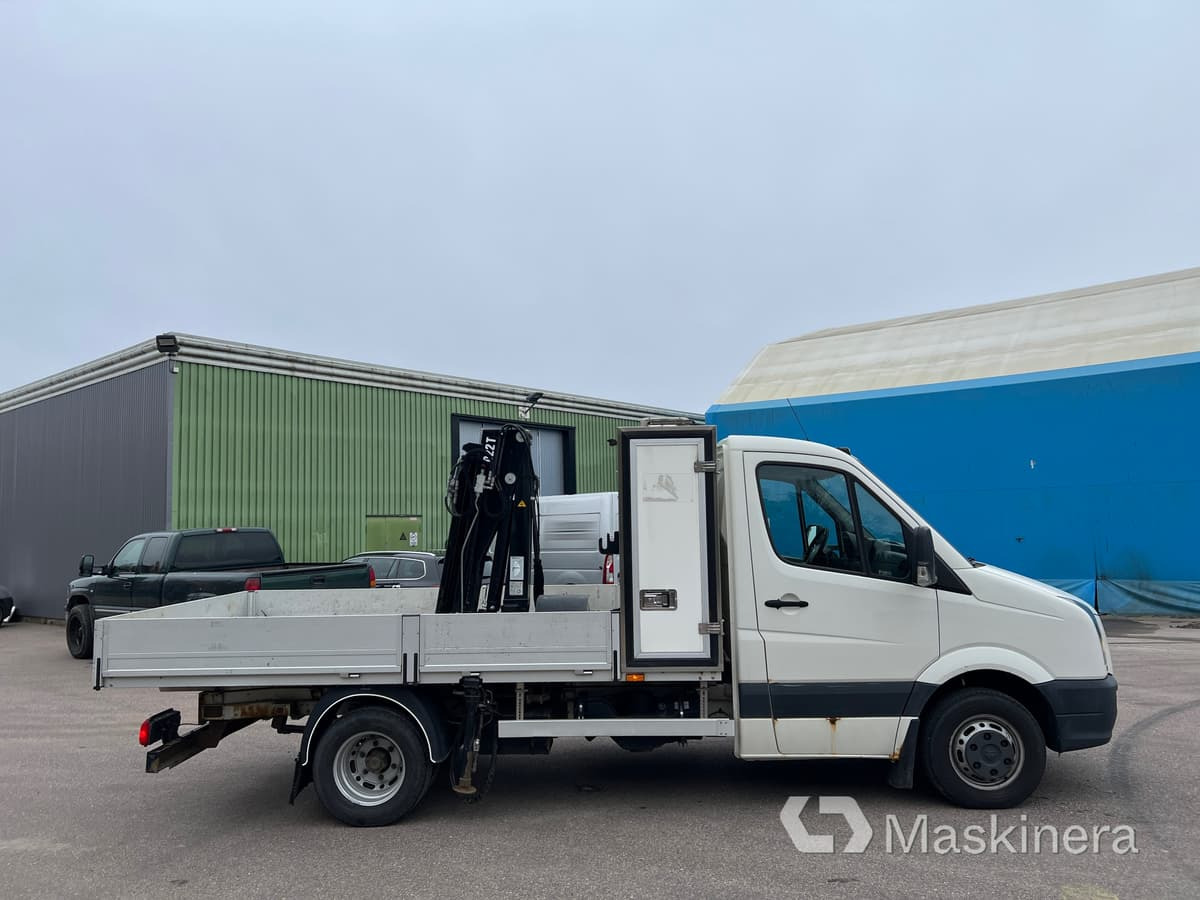 Volkswagen Crafter 50 2.5 TDI Kranbil med flak Volkswagen Crafter - Krovininis mikroautobusas: foto 4 Volkswagen Crafter 50 2.5 TDI Kranbil med flak Volkswagen Crafter - Krovininis mikroautobusas: foto 4