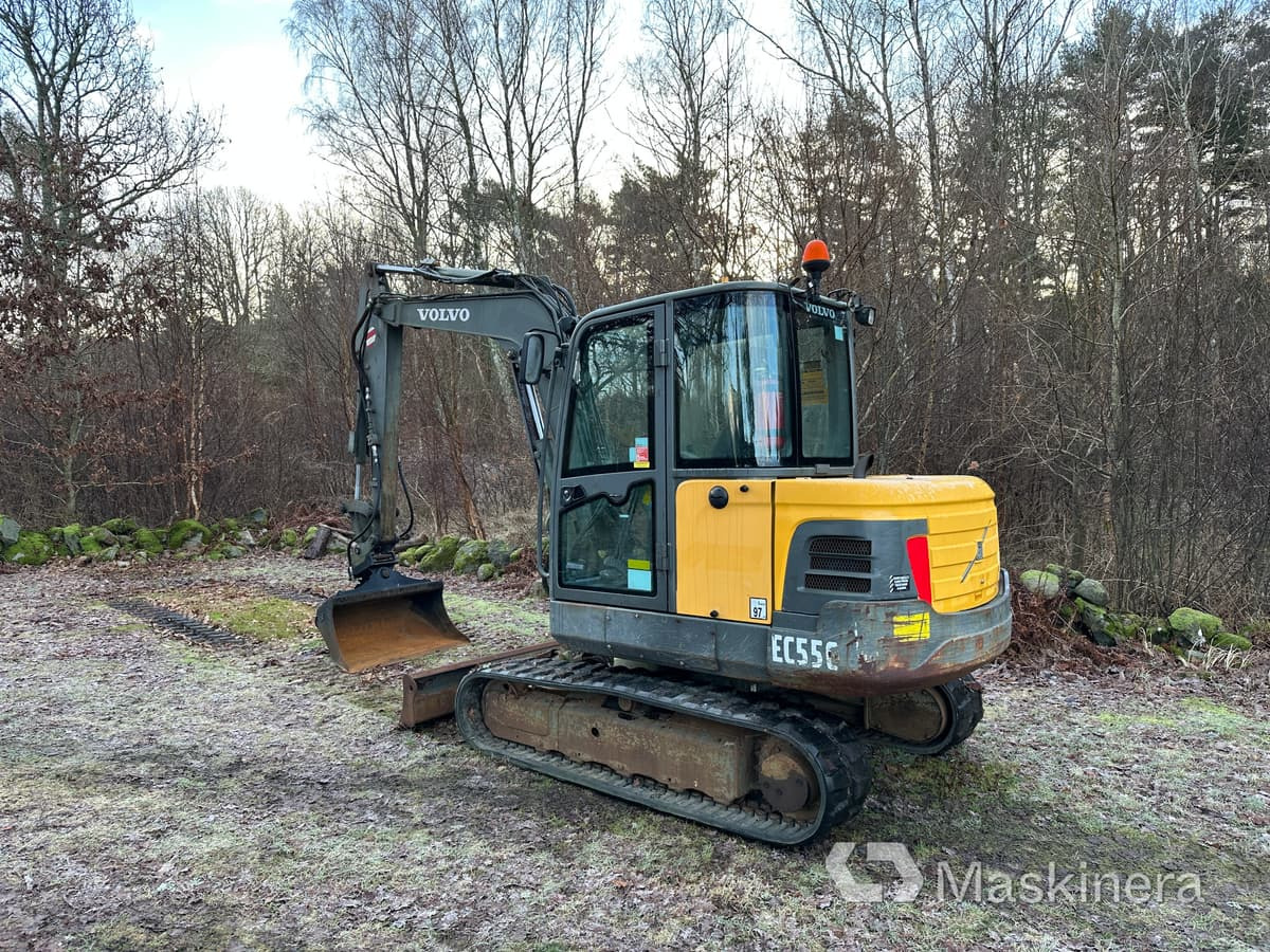 Volvo EC55C Grävmaskin Volvo EC55C - Vikšrinis ekskavatorius: foto 3 Volvo EC55C Grävmaskin Volvo EC55C - Vikšrinis ekskavatorius: foto 3