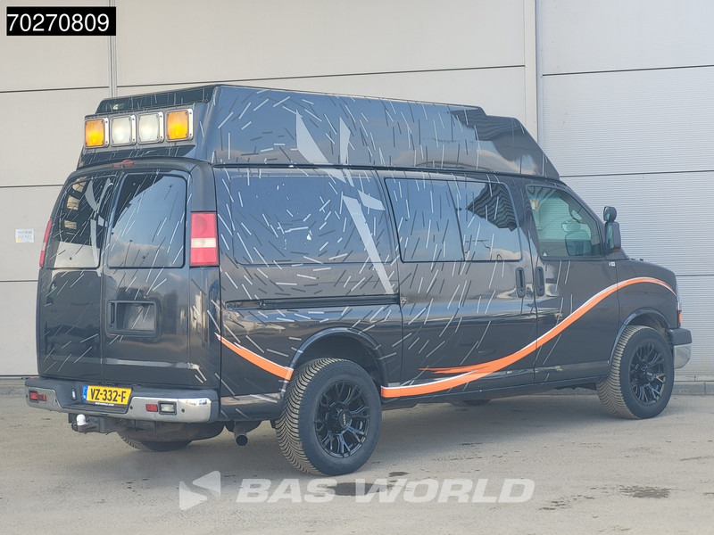 Chevrolet Chevy Van 6.0L V8 MARGE LPG Chevy Van Camper Basis APK 10-2025 GMC Savana 230V aansluiting Airco Camera Cruise 8m3 Airco Trekhaak Cruise c - Mažas furgonas: foto 5 Chevrolet Chevy Van 6.0L V8 MARGE LPG Chevy Van Camper Basis APK 10-2025 GMC Savana 230V aansluiting Airco Camera Cruise 8m3 Airco Trekhaak Cruise c - Mažas furgonas: foto 5