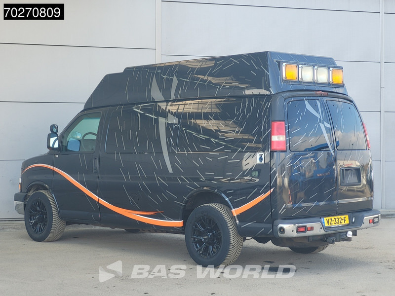 Chevrolet Chevy Van 6.0L V8 MARGE LPG Chevy Van Camper Basis APK 10-2025 GMC Savana 230V aansluiting Airco Camera Cruise 8m3 Airco Trekhaak Cruise c - Mažas furgonas: foto 2 Chevrolet Chevy Van 6.0L V8 MARGE LPG Chevy Van Camper Basis APK 10-2025 GMC Savana 230V aansluiting Airco Camera Cruise 8m3 Airco Trekhaak Cruise c - Mažas furgonas: foto 2