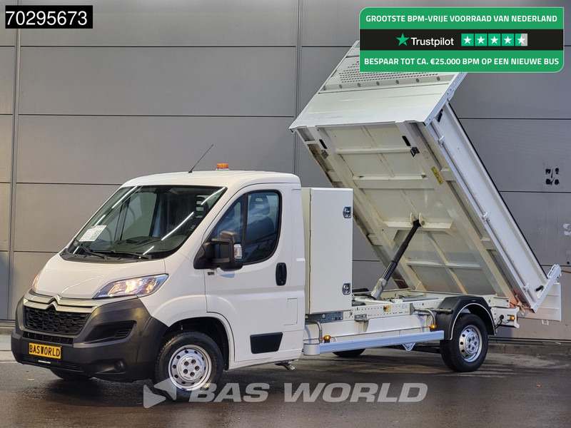 Citroën Jumper 110pk Kipper met Kist Trekhaak Euro6 Tipper Benne Kieper Trekhaak - Mažas savivartis: foto 1 Citroën Jumper 110pk Kipper met Kist Trekhaak Euro6 Tipper Benne Kieper Trekhaak - Mažas savivartis: foto 1