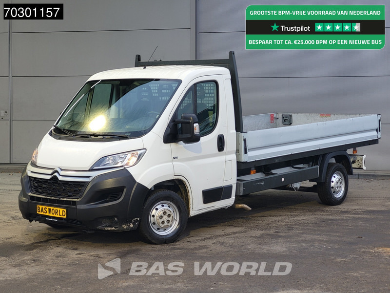 Citroën Jumper 130 PK Open Laadbak Navi Airco Cruise Euro6 Pritsche Pickup Airco Cruise control - Bortinis automobilis: foto 1 Citroën Jumper 130 PK Open Laadbak Navi Airco Cruise Euro6 Pritsche Pickup Airco Cruise control - Bortinis automobilis: foto 1