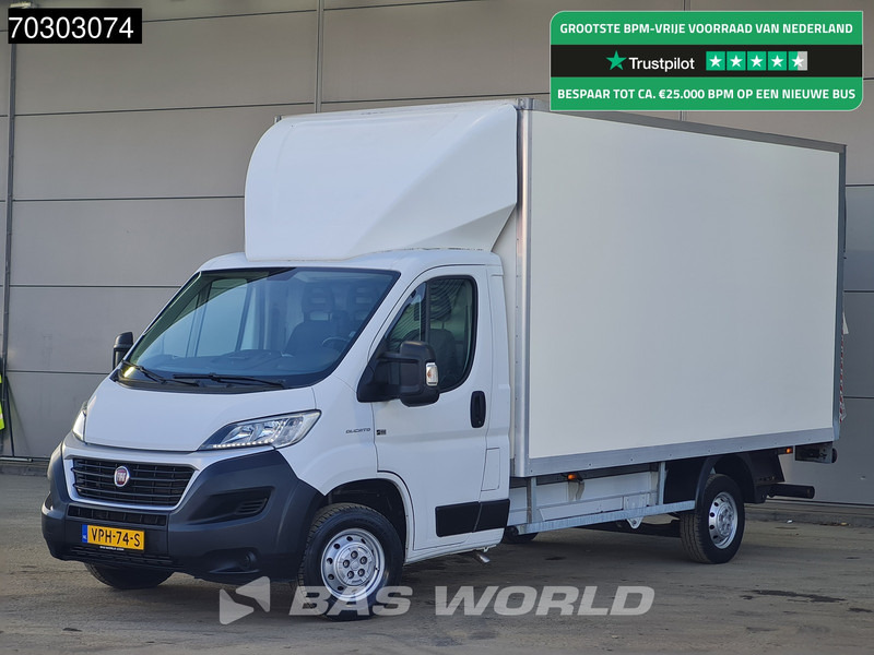 Fiat Ducato 130pk Laadklep Bakwagen LED Airco Cruise Camera Euro6 Meubelbak Koffer Airco Cruise control - Furgonas su krovinių dėže: foto 1 Fiat Ducato 130pk Laadklep Bakwagen LED Airco Cruise Camera Euro6 Meubelbak Koffer Airco Cruise control - Furgonas su krovinių dėže: foto 1