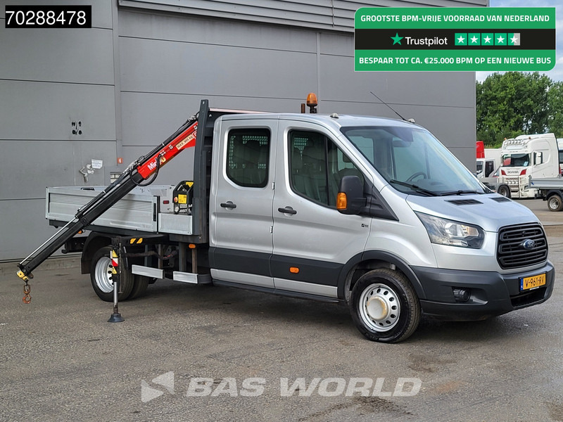 Ford Transit 105pk Kraanwagen Fassi M10A.12 Dubbel Cabine Dubbellucht Trekhaak Euro6 Crane Kran Kranwagen Trekhaak - Bortinis automobilis: foto 1 Ford Transit 105pk Kraanwagen Fassi M10A.12 Dubbel Cabine Dubbellucht Trekhaak Euro6 Crane Kran Kranwagen Trekhaak - Bortinis automobilis: foto 1